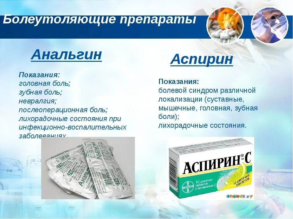 Что попить обезболивающее