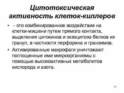 Активность клетки