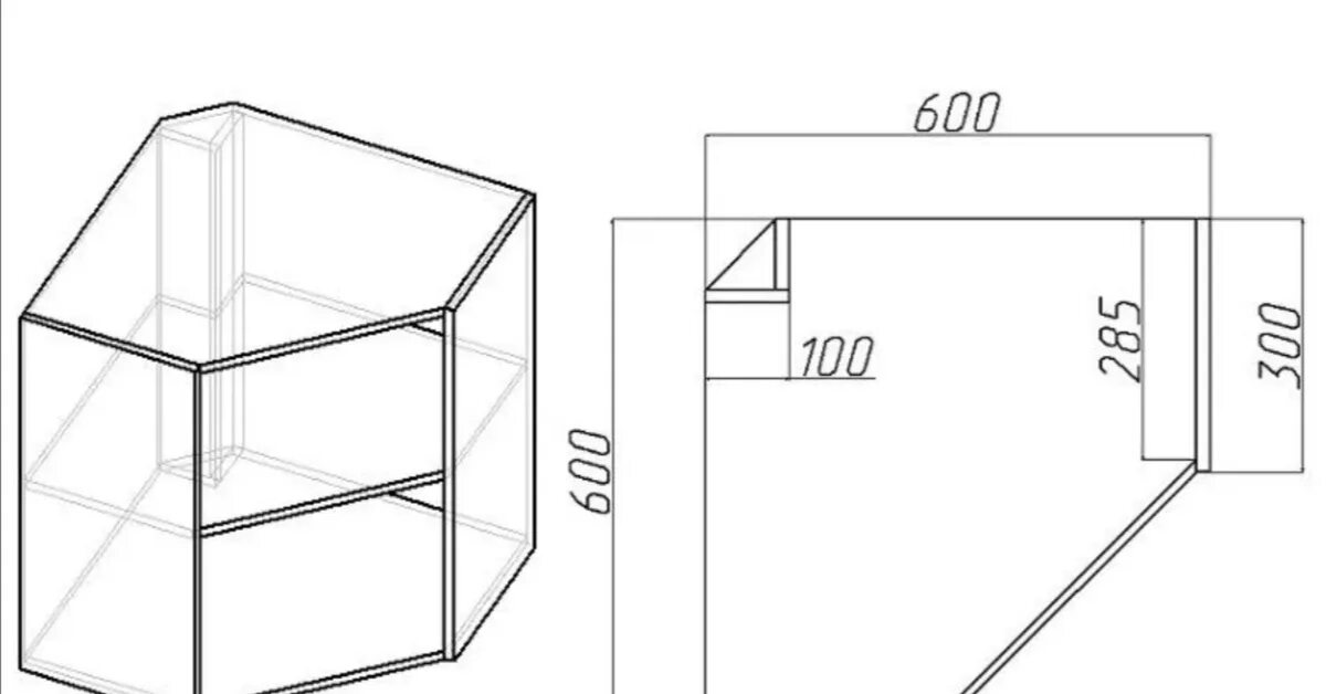 Сборка навесного шкафа. Угловой шкаф 600 навесной чертеж. Угловой Нижний модуль 30градсов. Верхний угловой кухонный модуль чертеж. Угловой шкаф 900х900 чертёж для распила.