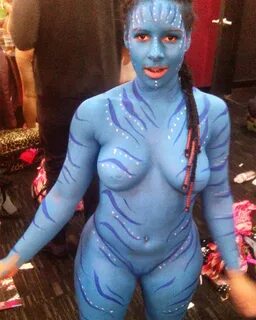 Slideshow body paint cosplay porn.