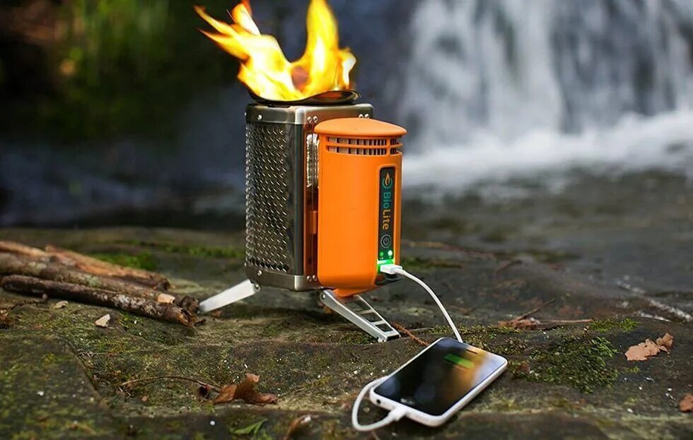 Электрогенератор BIOLITE CAMPSTOVE 2. Печка BIOLITE CAMPSTOVE 2. Печь туристическая «BIOLITE CAMPSTOVE. Печь-зарядка гаджетов на дровах BIOLITE CAMPSTOVE 2. Camp stove