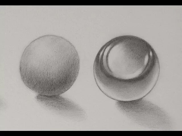 Рисование шара. Стеклянный шар Светотень. Шар карандашом. Металлический шар карандашом.