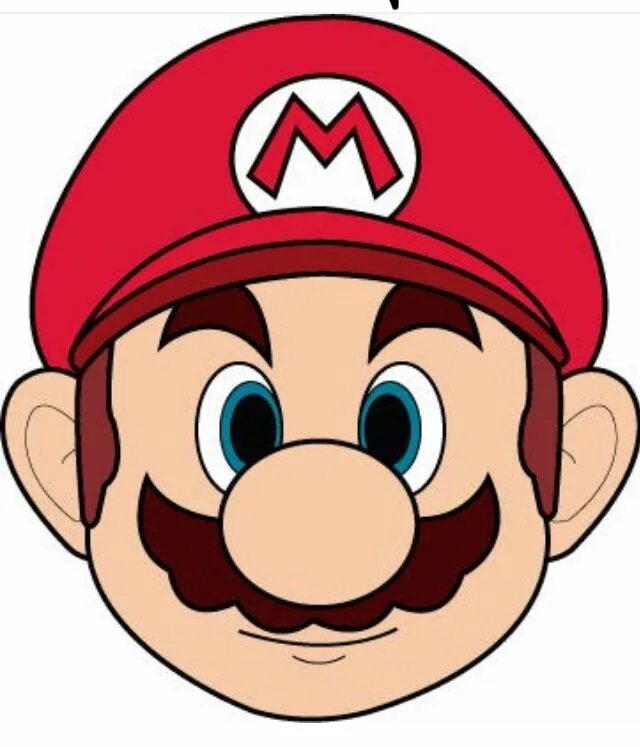 Марио. Голова Марио. Супер Марио. Mario лицо.