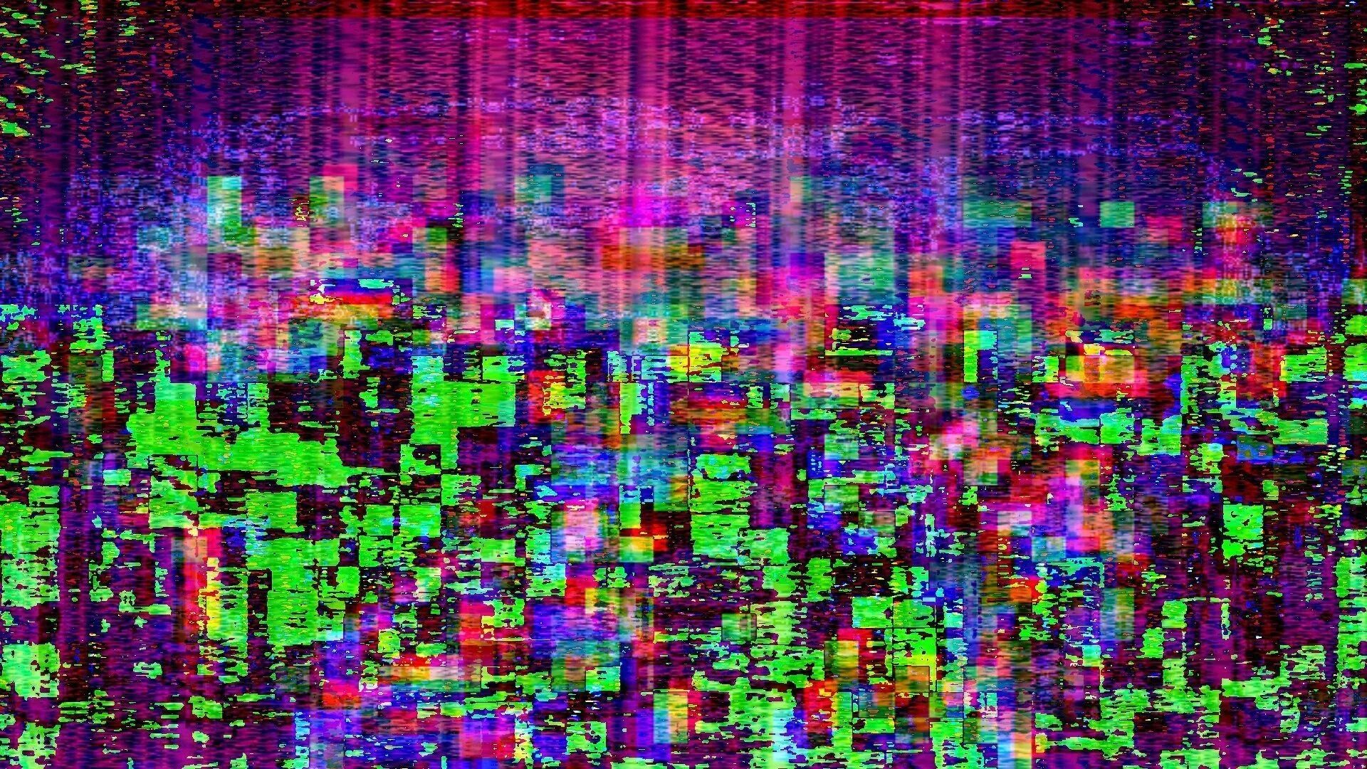 Помехи на мониторе. Глитч шум. телевизионные помехи. помехи на телевизоре. цветные помехи.