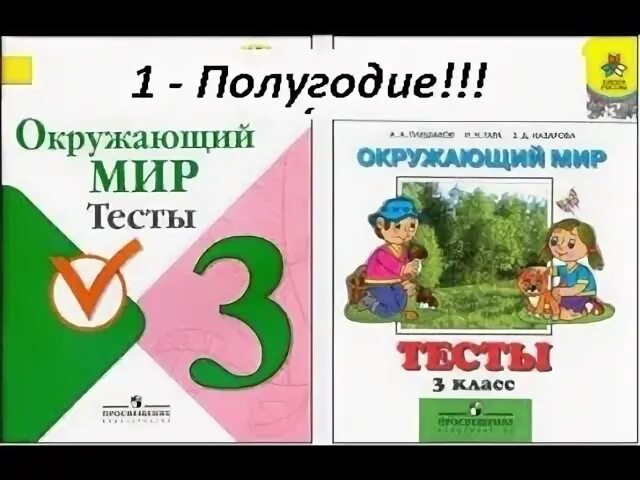 Окружающий 3 тесты