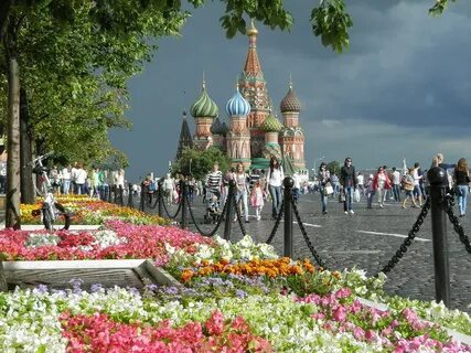 Начало мая в москве