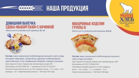 Наше продукция