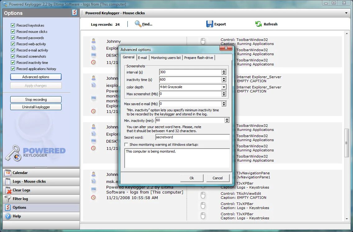 Software log. Кейлоггер. keylogger картинки. кейлоггер на компьютере. кейлоггер (мониторинг действий пользователя).