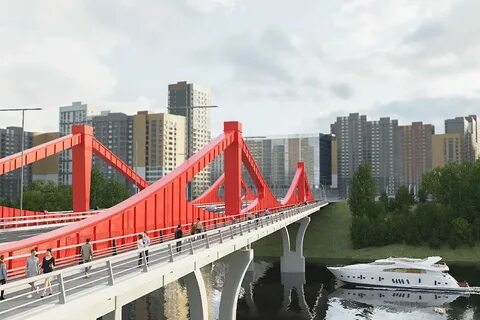 Новый мост москва река