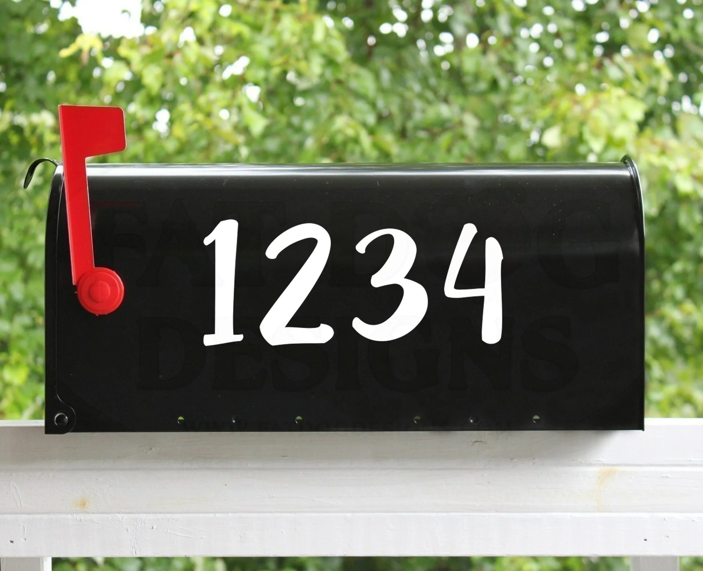 Street number. Street number