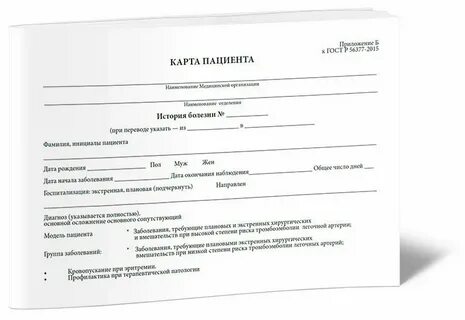 Социальная карта пациента