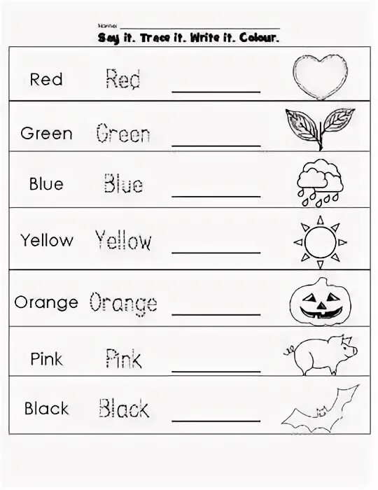 Colour write