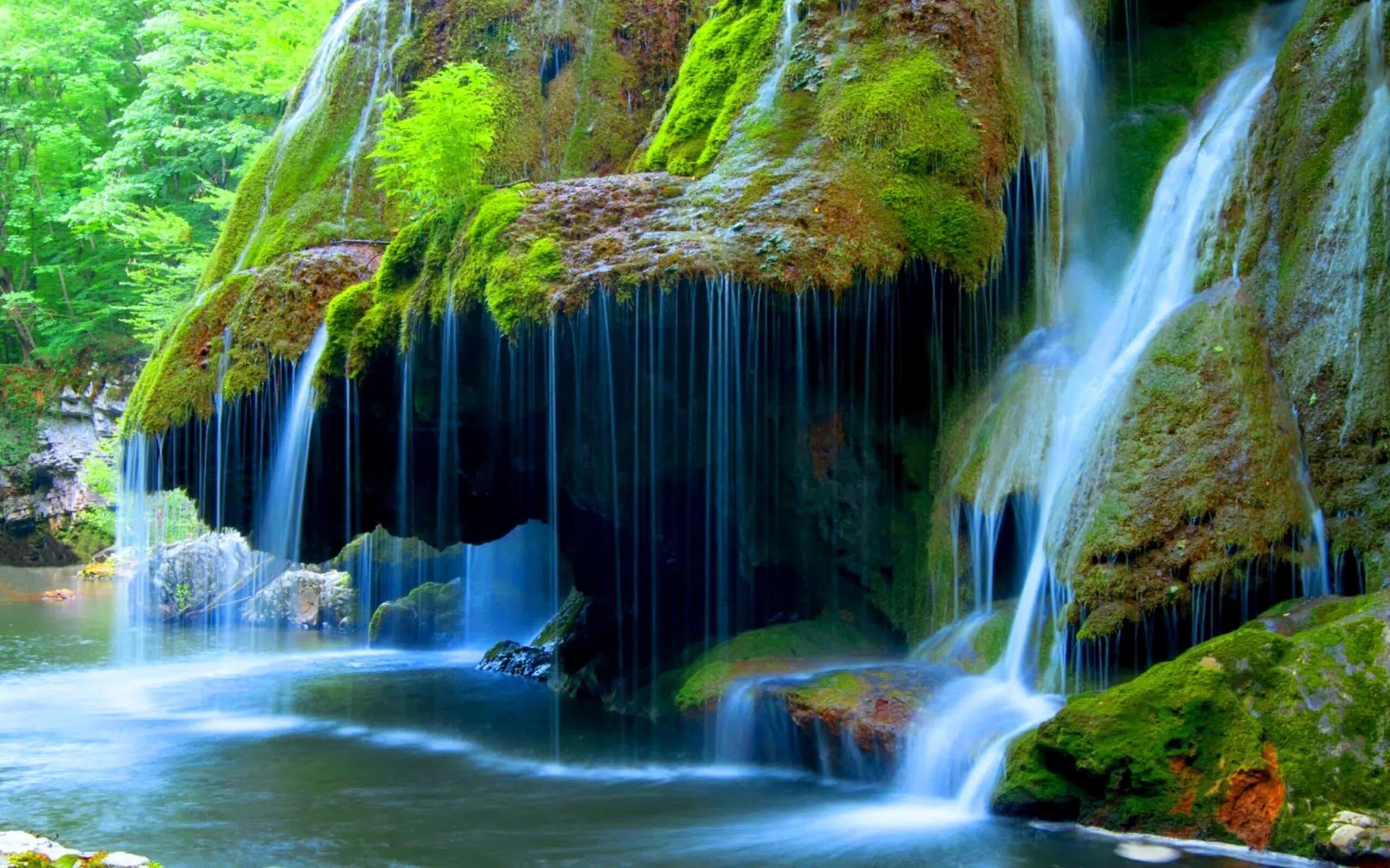 Водопад Бигар Румыния. Каскадный водопад Бигар, Румыния. Водопад Бигэр. Водопад Бигар Румыния фото.