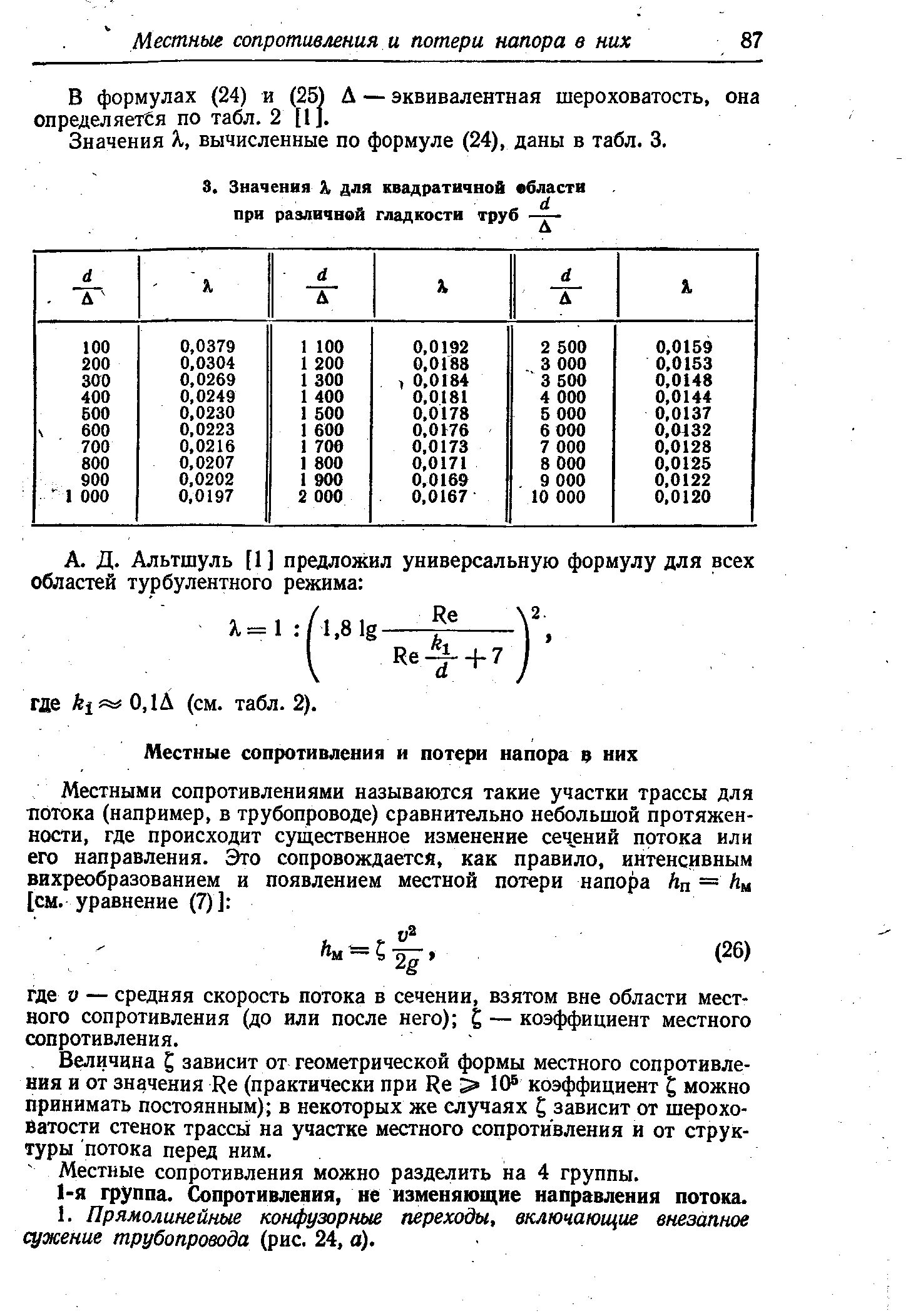 Потери местного сопротивления формула. Коэффициент эквивалентной шероховатости труб формулы. эквивалентная шероховатость труб формула. шероховатость трубы формула. эквивалентная шероховатость труб таблица.