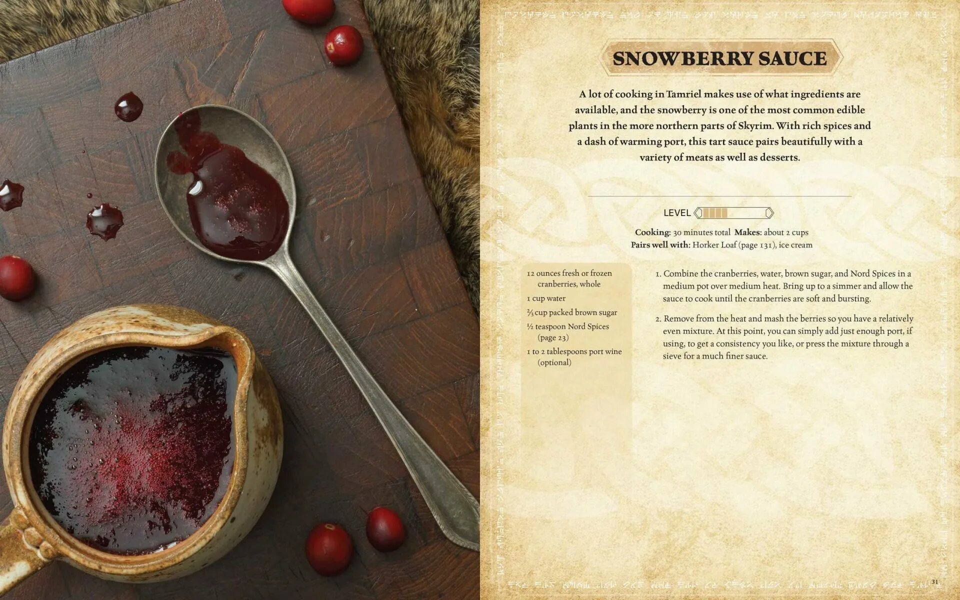 Official cookbook