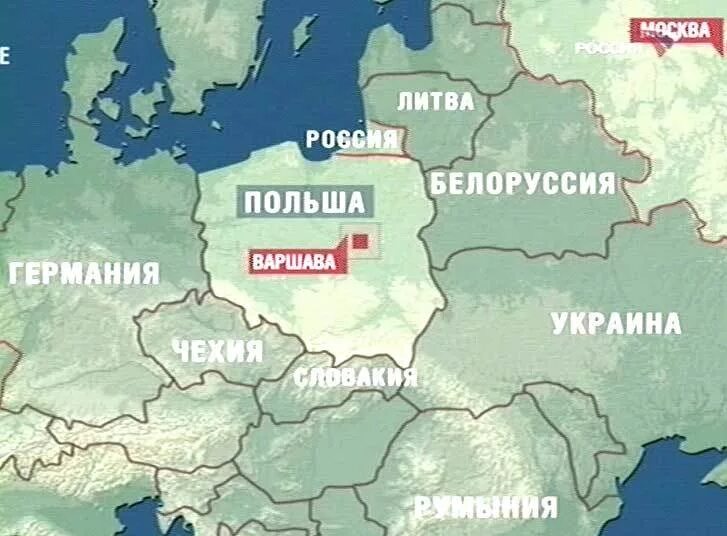 Страны соседи беларуси. Граница Польши и России на карте. Польша с кем граничит на карте. Польша на карте России.