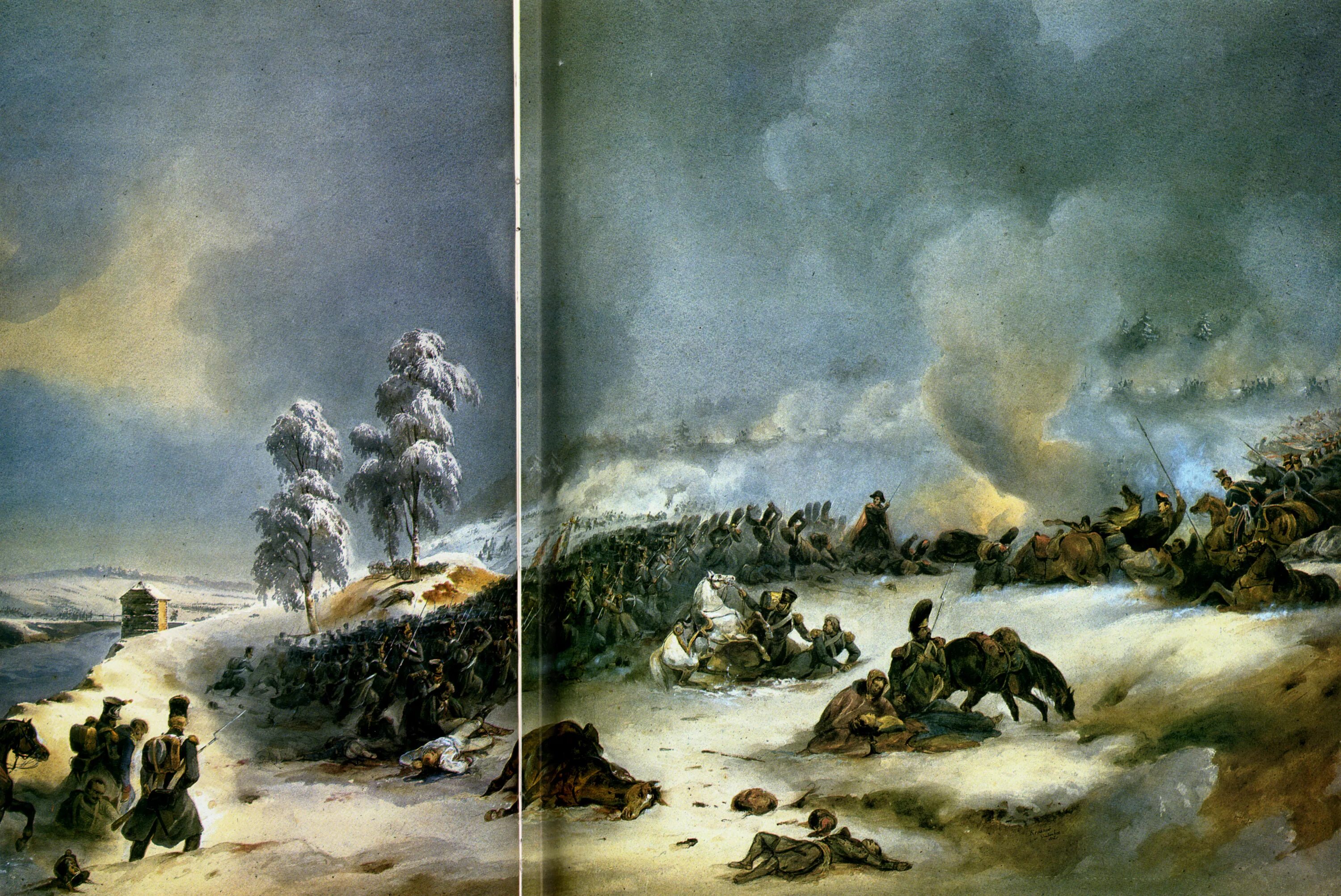 Битва у селения. Битва у села красное 1812. наполеон в смоленске 1812 отступление. бой под красным 1812. сражение под красным ноябрь 1812.
