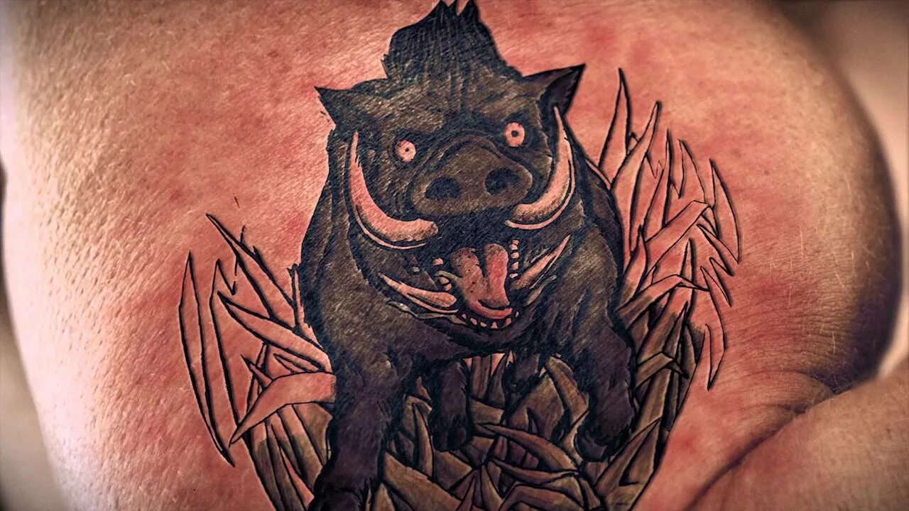 Тату дикий кабан. Тату кабан для мужчин. Тату кабан. Тату вепрь. Тату дикий кабан.