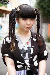 Japan Harajuku Hair Style.