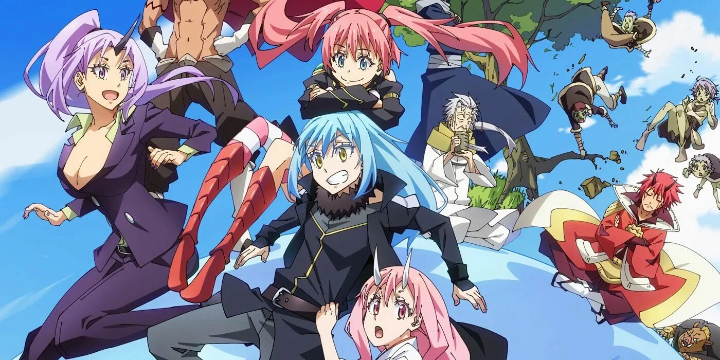 Tensei Shitara Slime Datta Ken Харуна. Перевоплотился в слизь