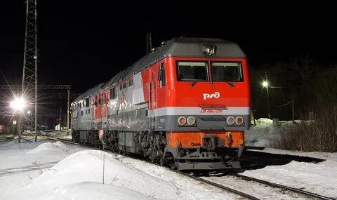 Поезд красный узел