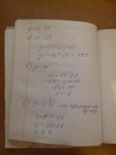 Y 6x 19 функция задана