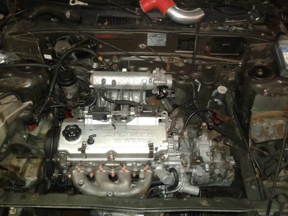 8. Mitsubishi lancer мойка движка - Mitsubishi Lancer IX, 1,6 л, 2005 года мойка