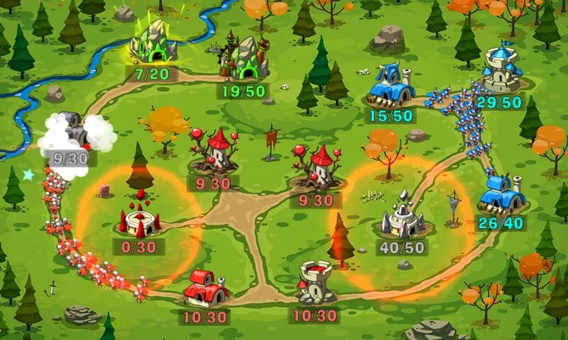 Игры битва красного и синего