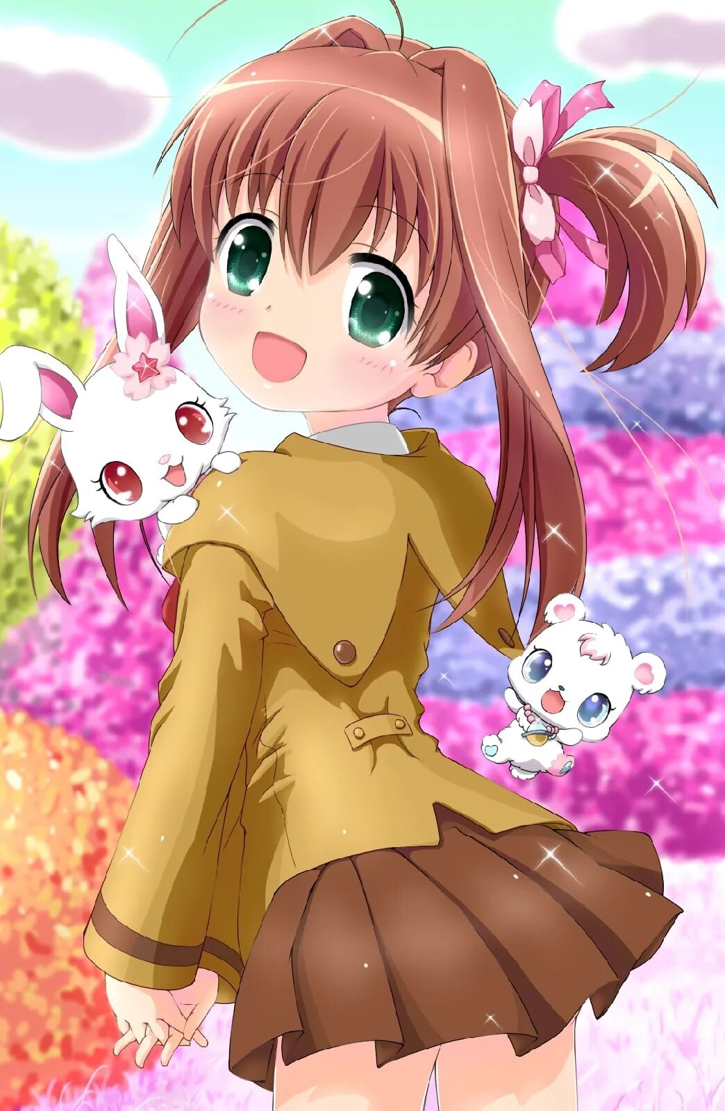 Акари Сакура. Jewelpet Twinkle. Акари Ватабане. Анимегр