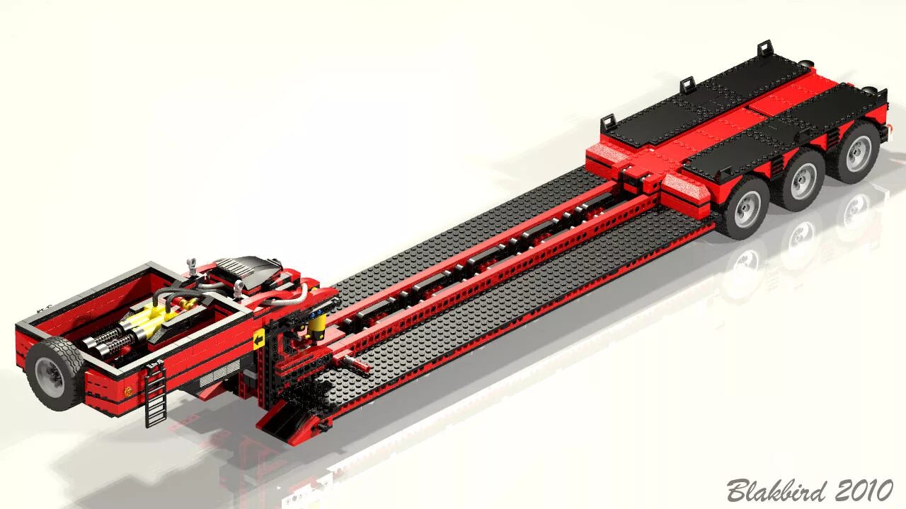 Лего самоделка прицеп MOC Very simple LEGO mini trailer for car or truck instructions YouTube