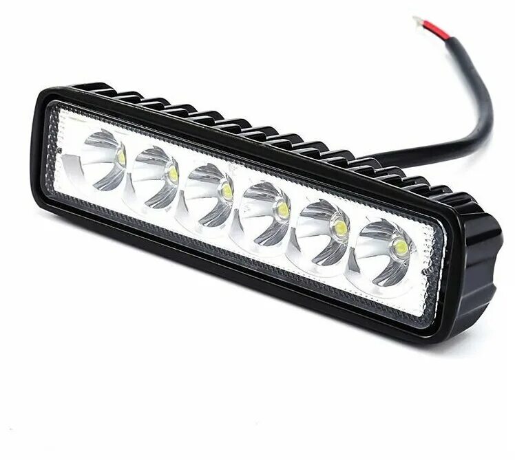 Светодиодная фара ДХО 18 W. Светодиодные фонари однорядные 18w. Светодиодная led балка 18w/6000k/1550lm. Фара led 18w 6 диодов прямоугольная. Фары 12v светодиодные