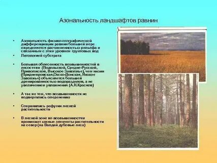 Азональные ландшафты
