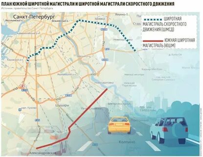 Строительство магистрали спб