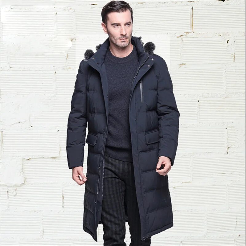 Длинная мужская зимняя. Men's Winter down Jacket men Parka Coat. Куртка зимняя мужская длинная. Куртка пальто мужское длинное. Мужское пальто пуховик длинное.