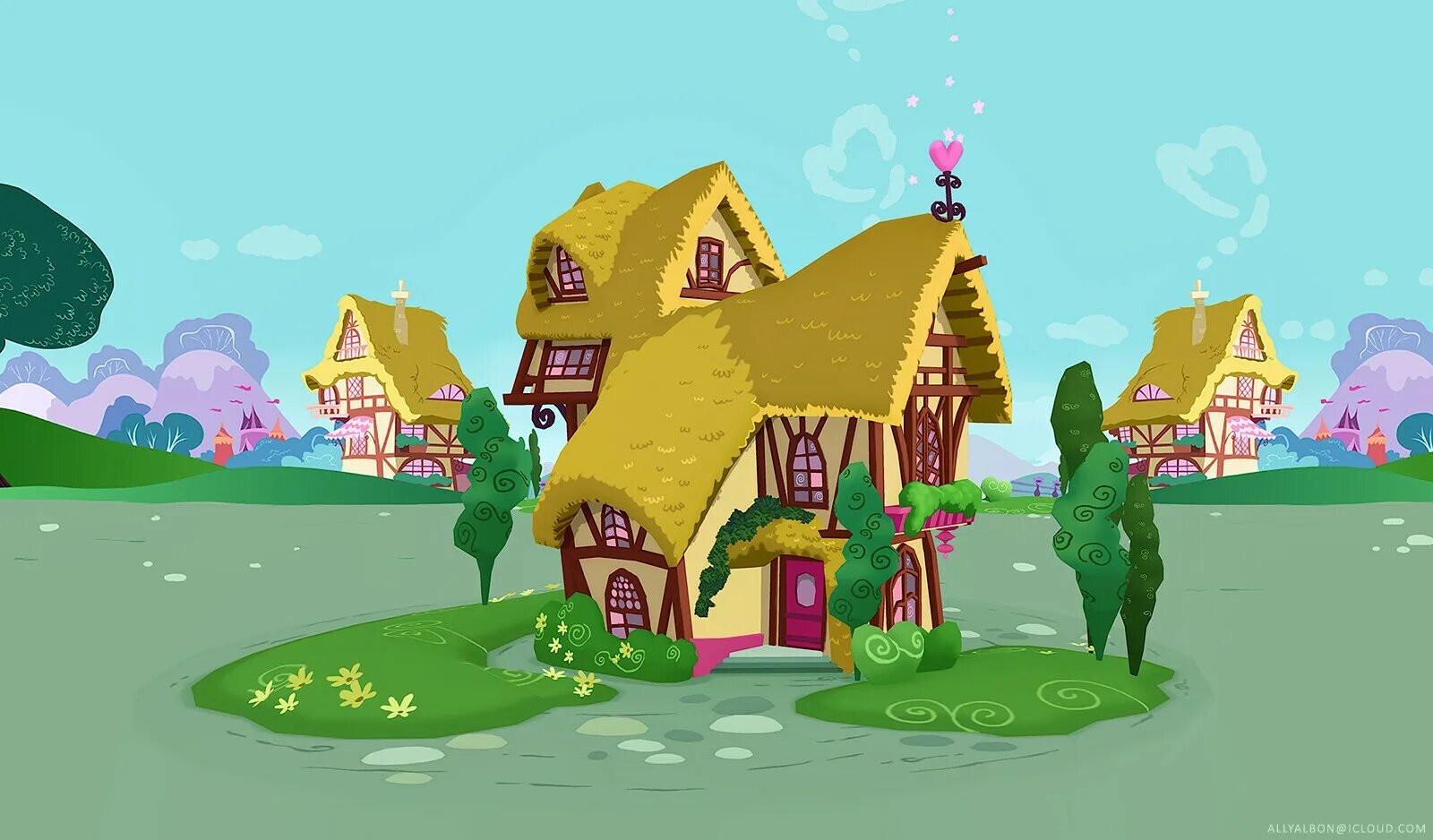 My little Pony Понивилль. My little Pony Ponyville. Домик Флаттершай МЛП. Понивилль дом Пинки Пай.