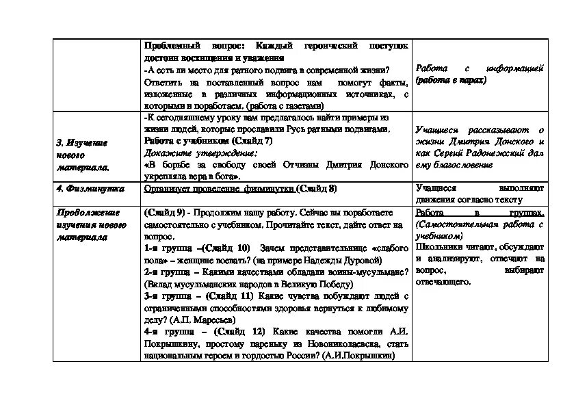 Однкнр 5 класс жизнь ратными подвигами полна