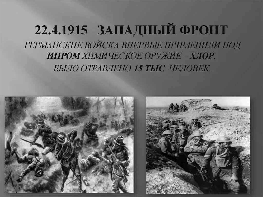 Ипр битва первая мировая