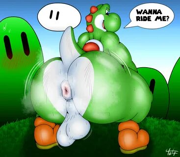 yoshi, mario bros, nintendo, absurd res, english text, hi res, speech bubbl...