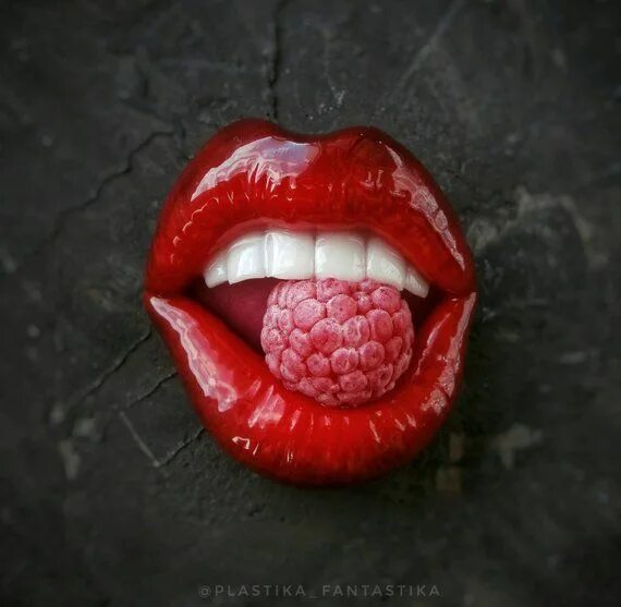 Raspberry lips