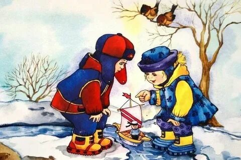 Почему мальчик весной не выходил в сад