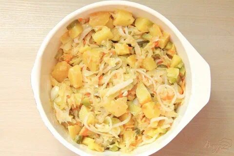 Рецепт кислой капусты с картошкой