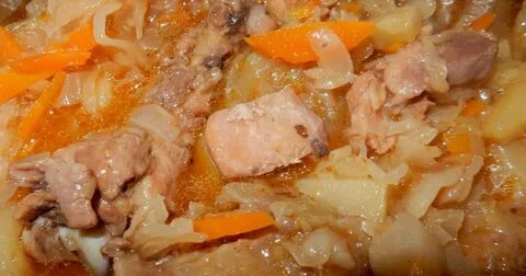 Солянка с курицей