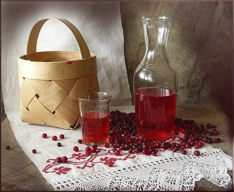 Самогон на клюкве