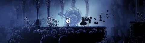 Синий камень на помосте hollow knight