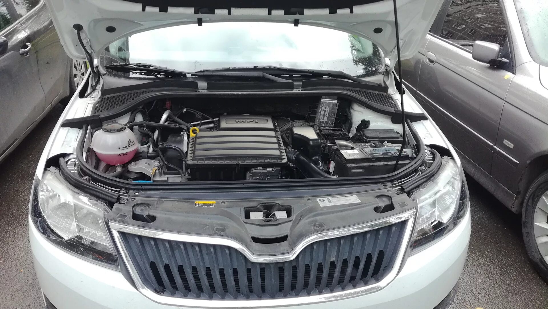 Газовый упор капота Skoda Rapid (2012+) (1 шт) ⏩ Цена, купить недорого Украина -