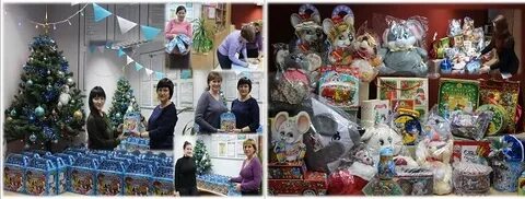 Новогодние подарки от профсоюза