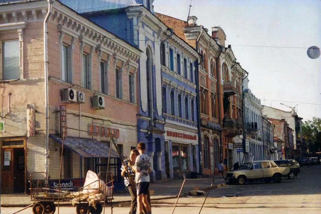 Самара, Панская (Ленинградская) улица. Старая улица Ленинградская Самара. Исторический центр Самара Ленинградская. Молодогвардейская Ленинградская Самара.