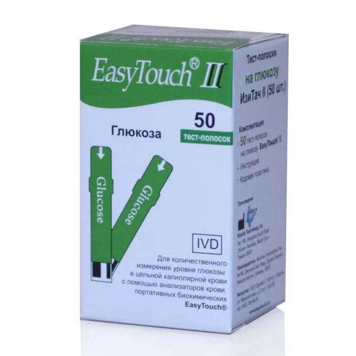 Тест-полоски ИЗИТАЧ на глюкозу №50. Тест-полоски на глюкозу (easy Touch glucose) №50. Тест-полоски EASYTOUCH 25шт. Easy Touch тест-полоски Глюкоза.