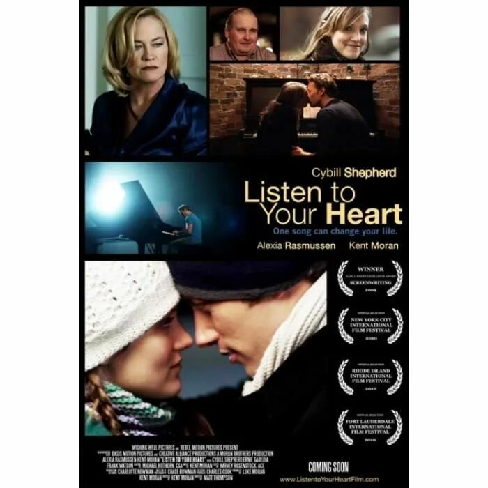 Постер к песне listen to your Heart. Саундтреки к фильму сердце