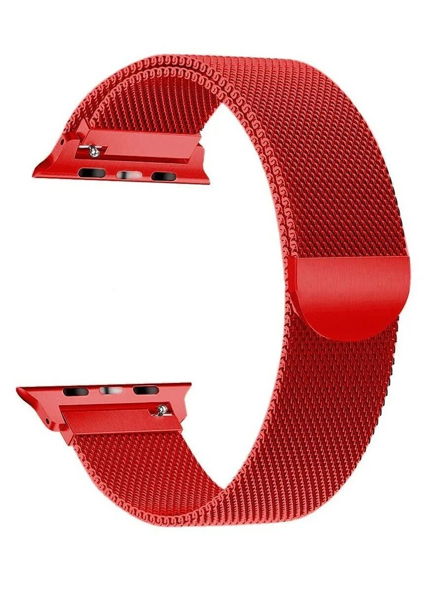 Loop ремешок apple. Ремешок lyambda для apple watch 38/40 mm красный meridiana-. ремешок gurdini milanese stripe металлический для apple watch. ремешок для apple watch миланская петля красный. apple watch red миланский браслет.